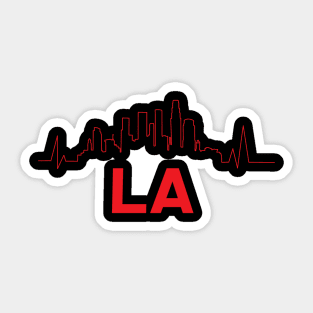 City Beats Los Angeles Sticker